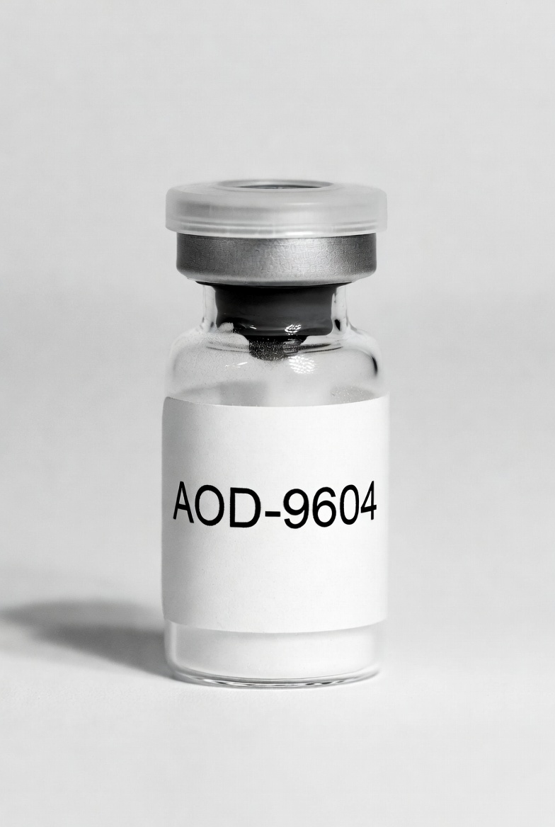AOD-9604 >= 99% HPLC research peptide vial