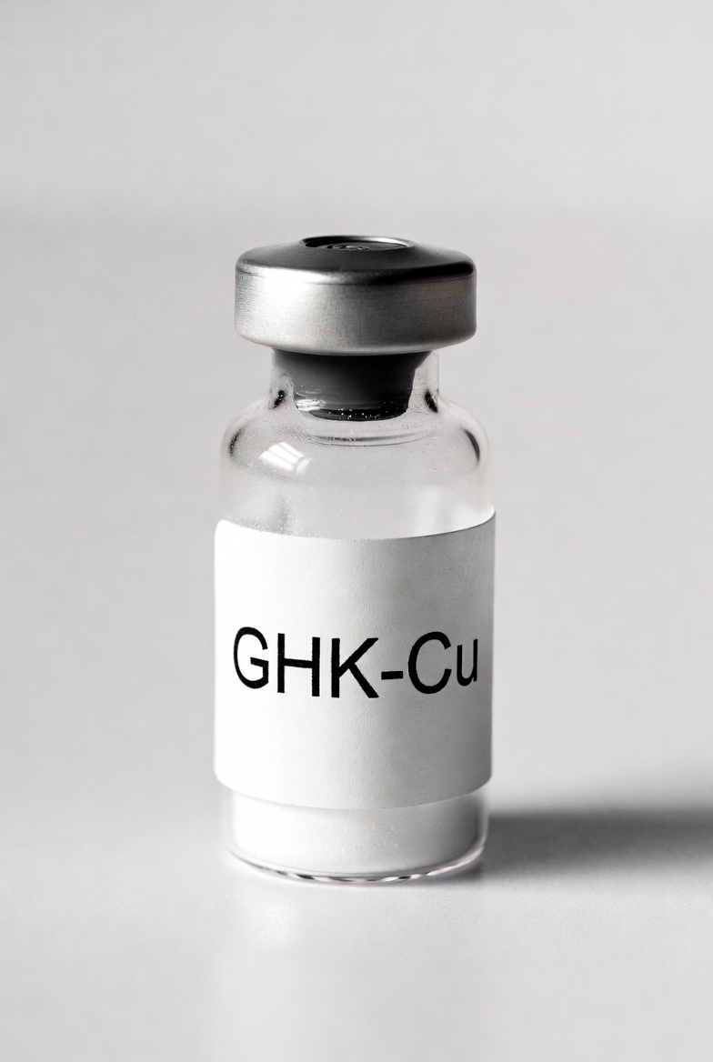 GHK-Cu >= 99% HPLC research peptide vial