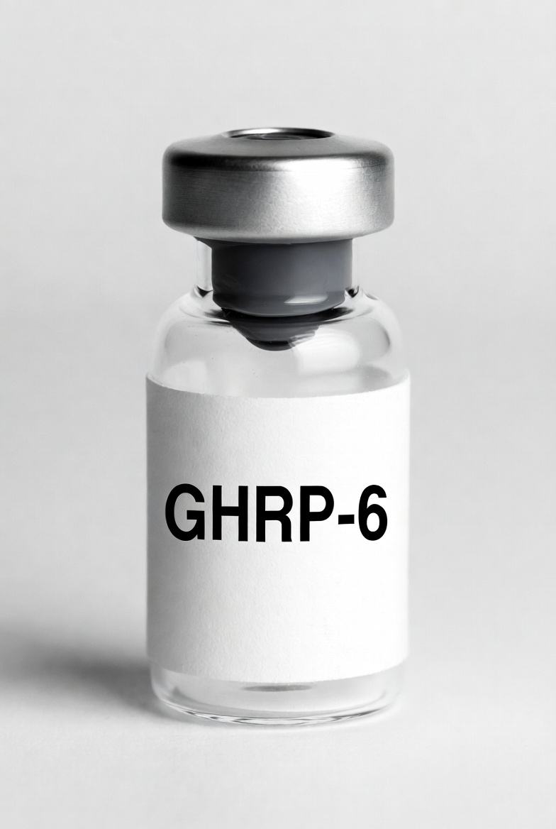 GHRP-6 >= 99% HPLC research peptide vial
