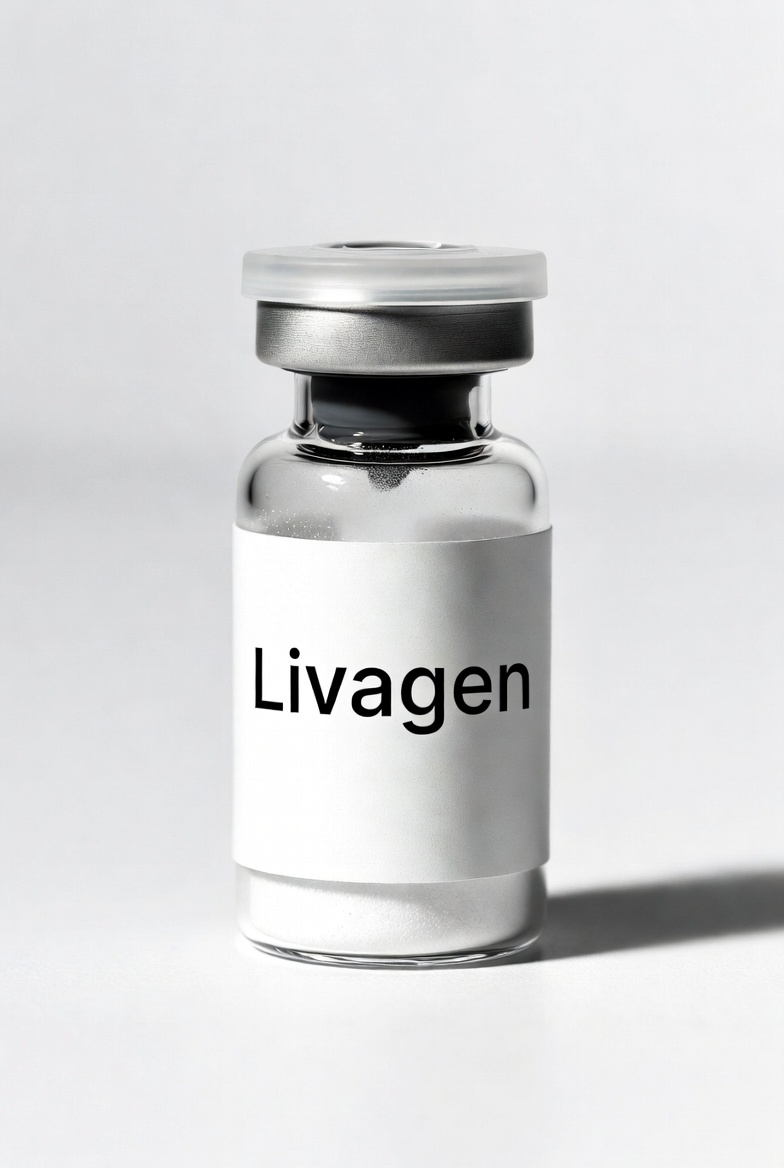 Livagen >= 99% HPLC research peptide vial