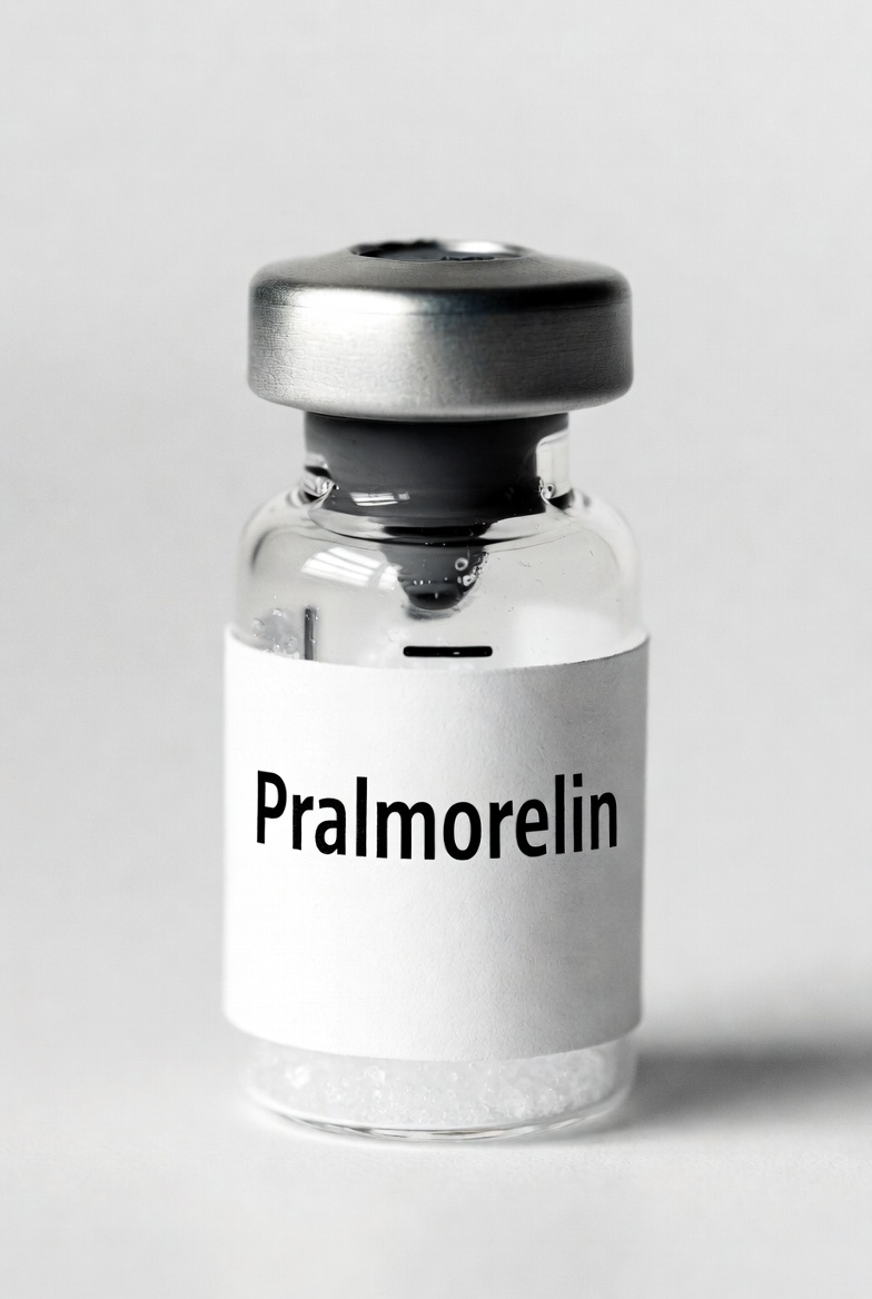 Pralmorelin >= 99% HPLC research peptide vial