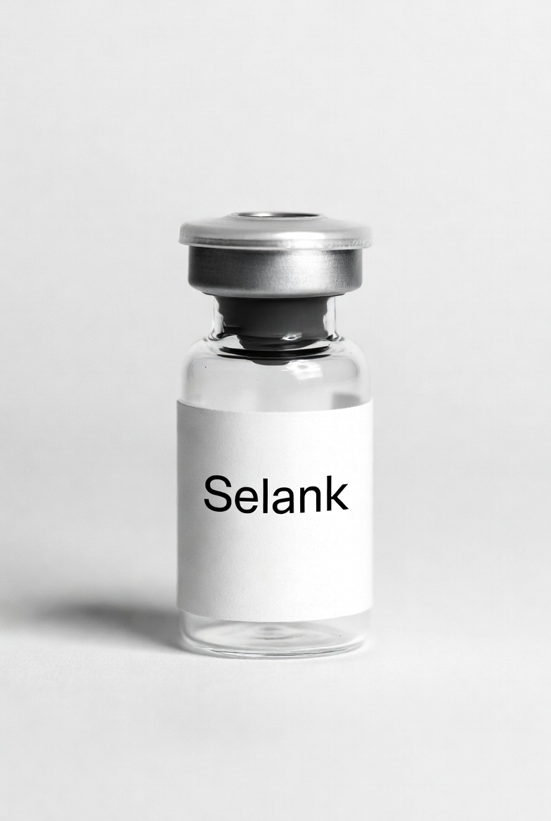 Semax + Selank Blend >= 99% HPLC research peptide vial